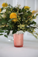 Rose Gold Mercury Votive Holder