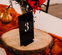 Table Numbers-Black Acrylic