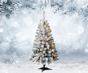 4' Pre Lit Greenfield Pine Tree