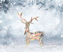 Iridescent Christmas Buck