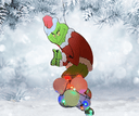 The Grinch Wood Cutout