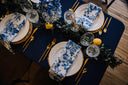Napkin - French Toile Blue Polyester
