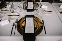Charger Plate - Gold Scalloped