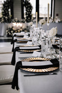Charger Plate - Gold Scalloped
