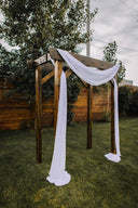 2 tier Rectangle Wood Arch