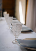 Clear Footed Goblet