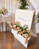 Floral Welcome Board