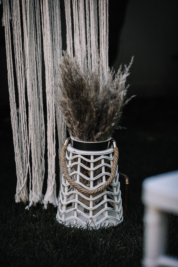 White Coastal Lantern – Infinity Events & Decor