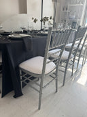 Gun Metal Resin Chiavari Chair