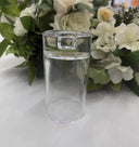 Solid Glass Taper Candle Holder - Large (5.25"H)