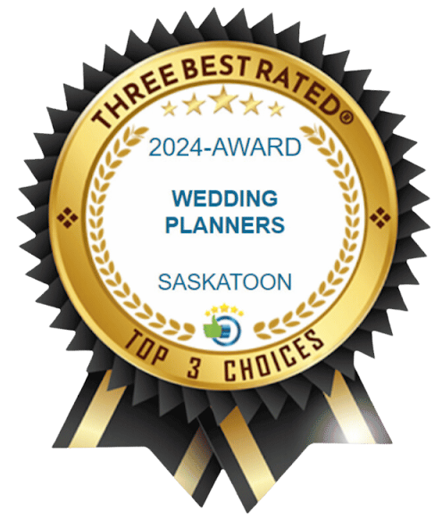 Award Logo for Best Rated Wedding Planner 2024