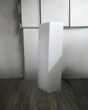 White Acrylic Pillar (40"H)