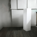 White Acrylic Pillar (40"H)